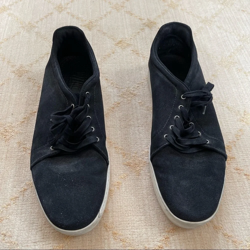 Rag And Bone Men’s Black Suede Sneakers - Picture 3 of 10